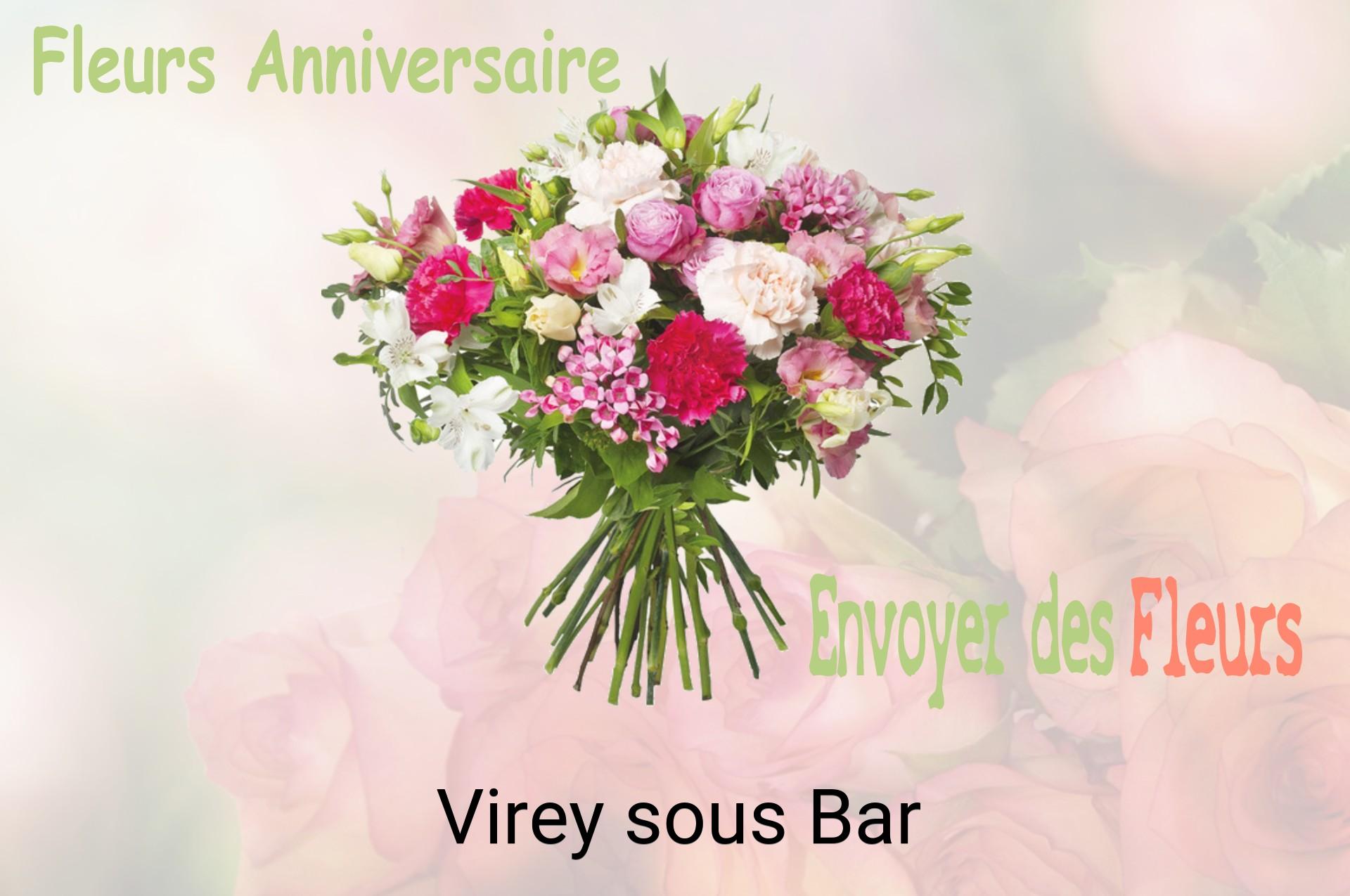 Bouquet de fleurs d’anniversaire livré à Virey-sous-Bar